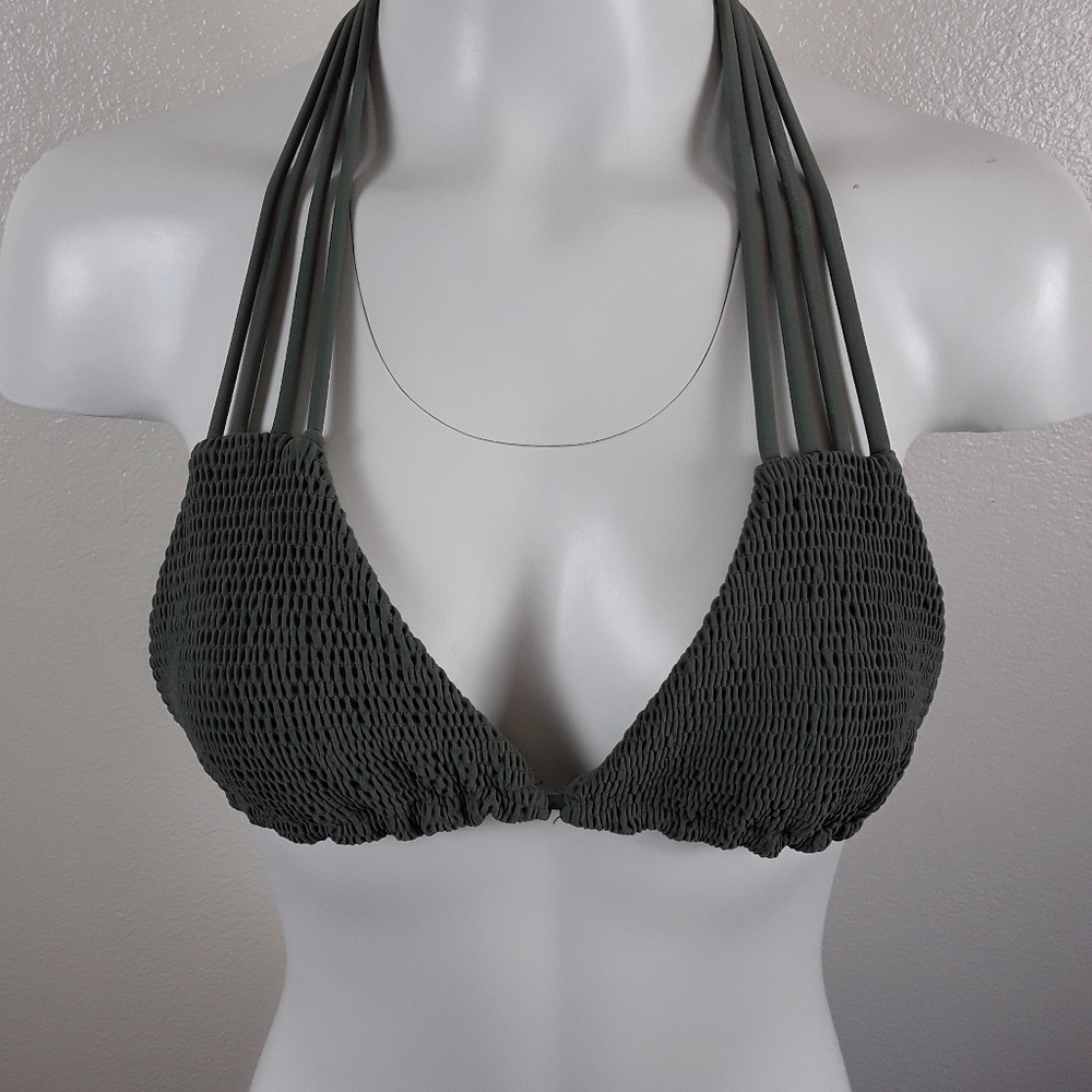 Tori Praver Swimwear Seafoam Triangle Top